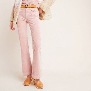 Anthropologie Pilcro Bootcut Blush Corduroy Pants